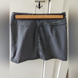 Eddie Bauer Active Motion Freedry Gray Skort Size XS BNWT